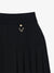 GFJ Golf Women's High Waist Pleat Skirt - Black