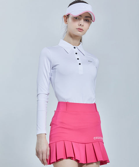 CHUCUCHU Jersey Pleated Skirt - 3 Colors