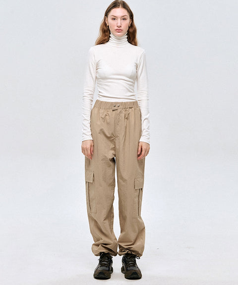 LE SONNET New Cargo Pants - Beige