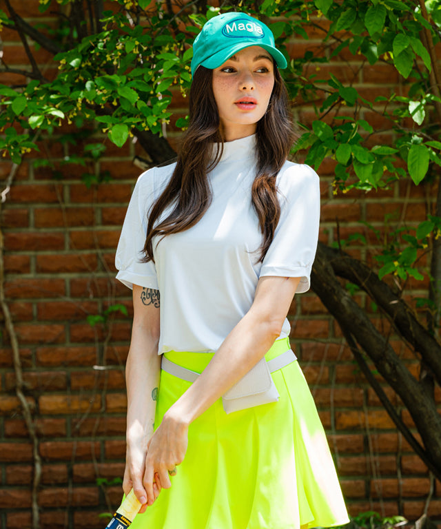 [Warehouse Sale] BENECIA 12 Functional Puff Short Sleeve - White