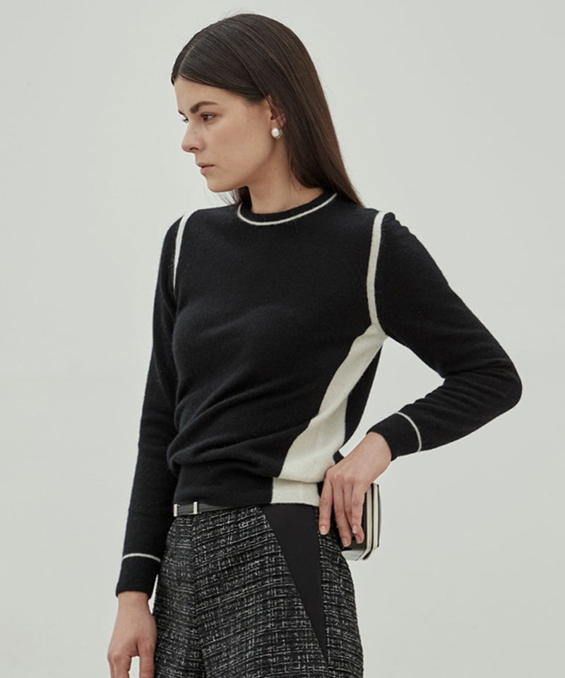 Anell Golf Cash Round Knit - Black