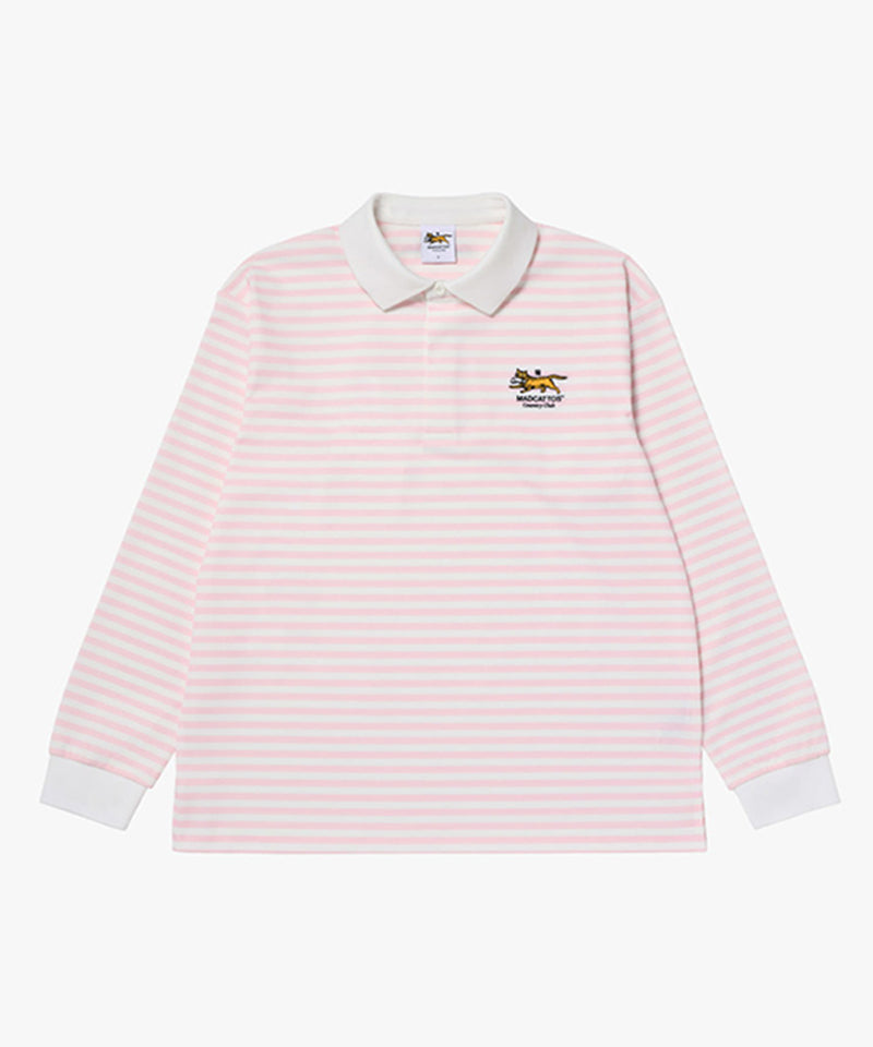 MCC Stripe L/S Polo Shirt - 2 Colors
