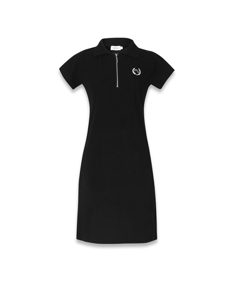 MACKY Golf: Basic Slim Dress - Black