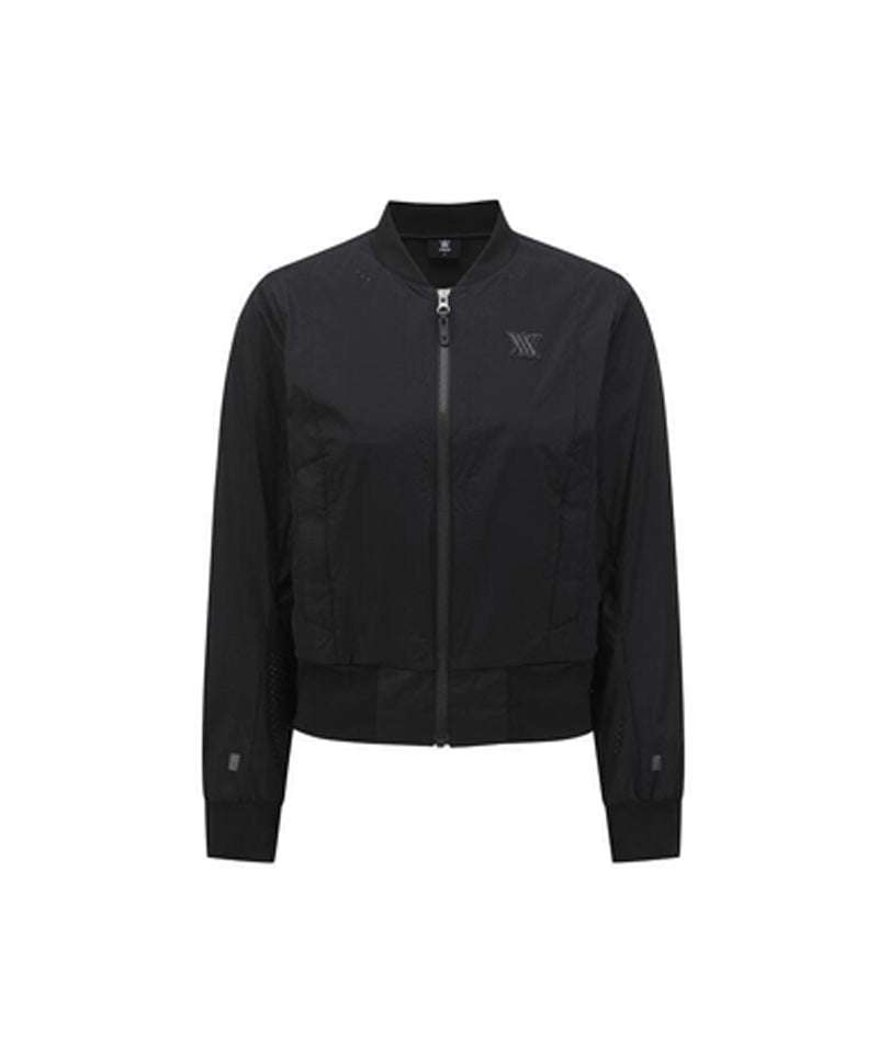 ■ANEW GOLF■ WOMEN SP 2IN1 MA1 JACKETLG ANEW Golf Women's SM Black Finish MA-1 Jacket - Black– Sokim