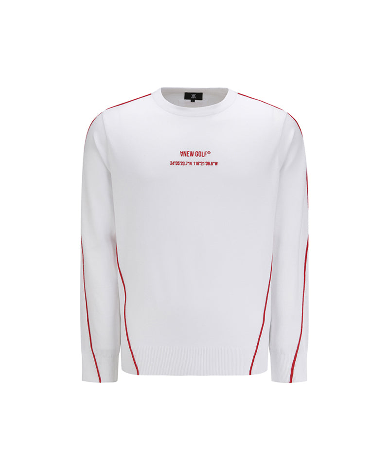 Anew Golf Men's SP Essential Sweater - White