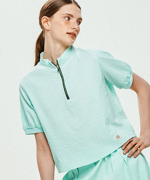 LE SONNET  Lovely Summer Blouse - Mint
