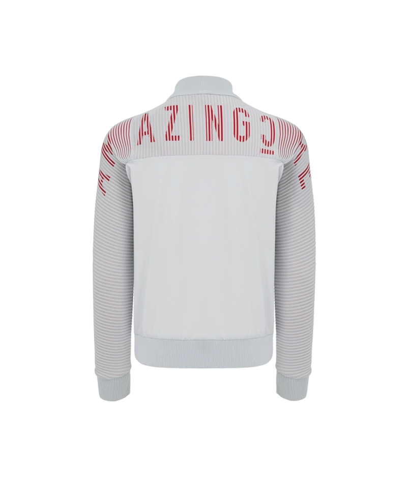 Amazing Cre Men's Hyperpro Accordio Sweater Jacket - Light Grey