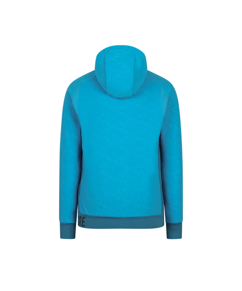 Amazing Cre Men's RV Performance Hoodie T-Shirt - Blue