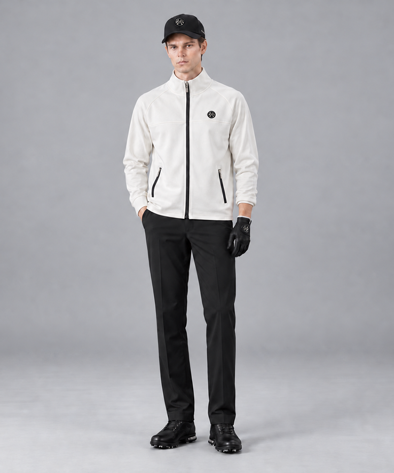 Men's Hyperspan 4-Season Players Jersey Zip-Up - Ivory