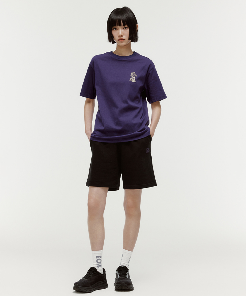 Goal Studio Unisex No Breaks Airmesh Tee - Purple