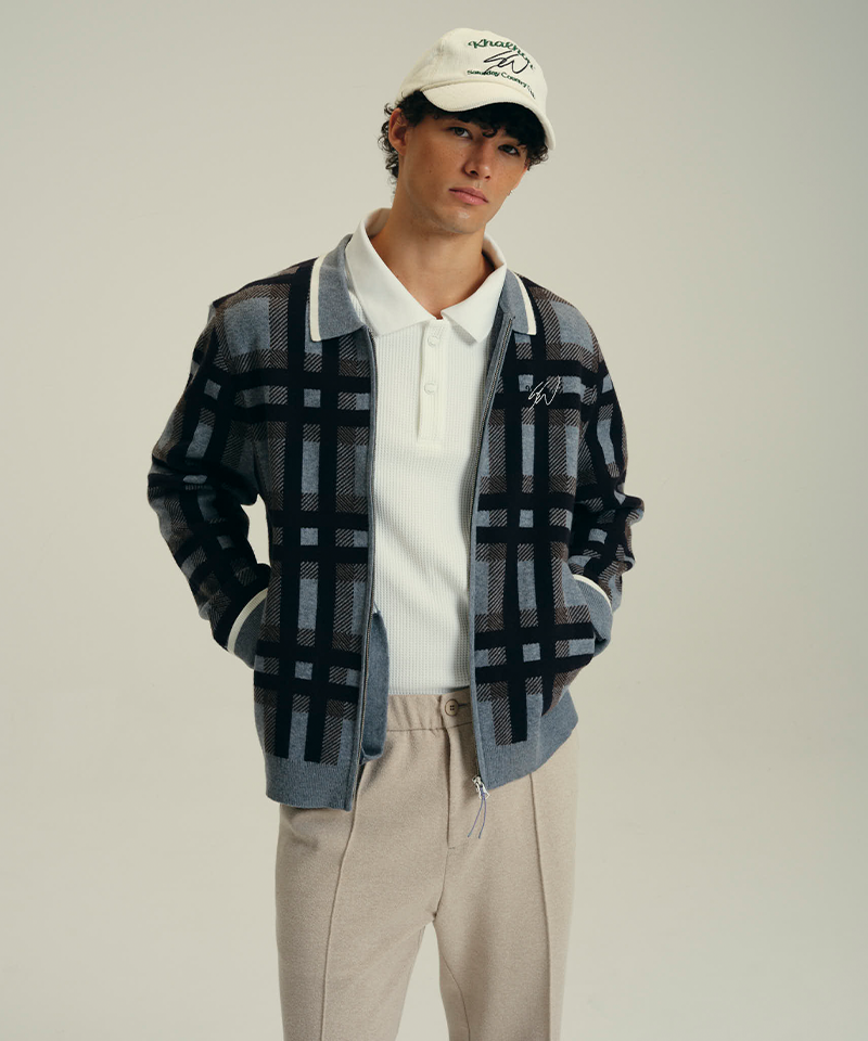 Men's Classic Knit Straight Trouser