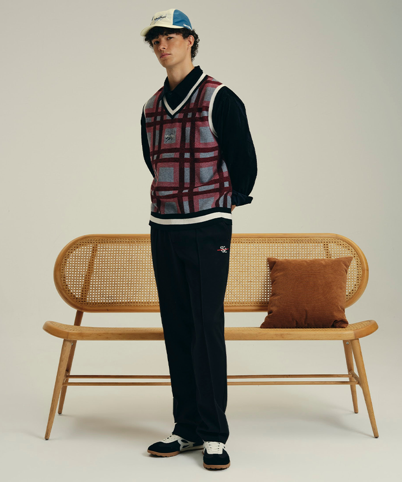 Men's Heritage Check Knit Vest