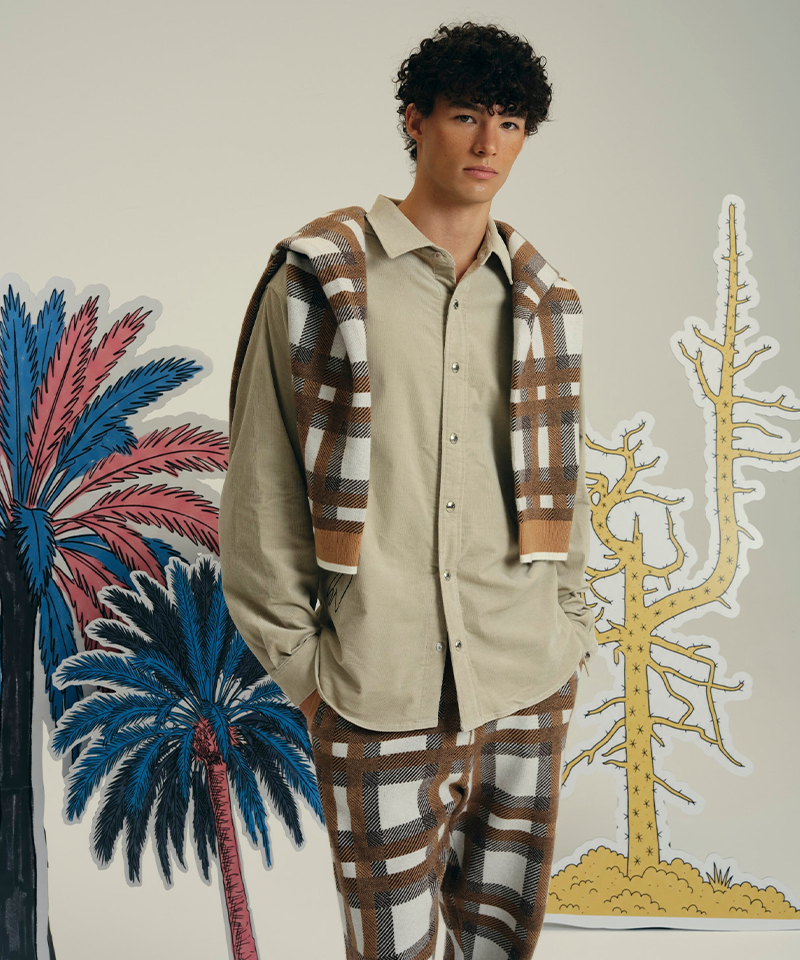 Men's Heritage Check Sweater Jacket
