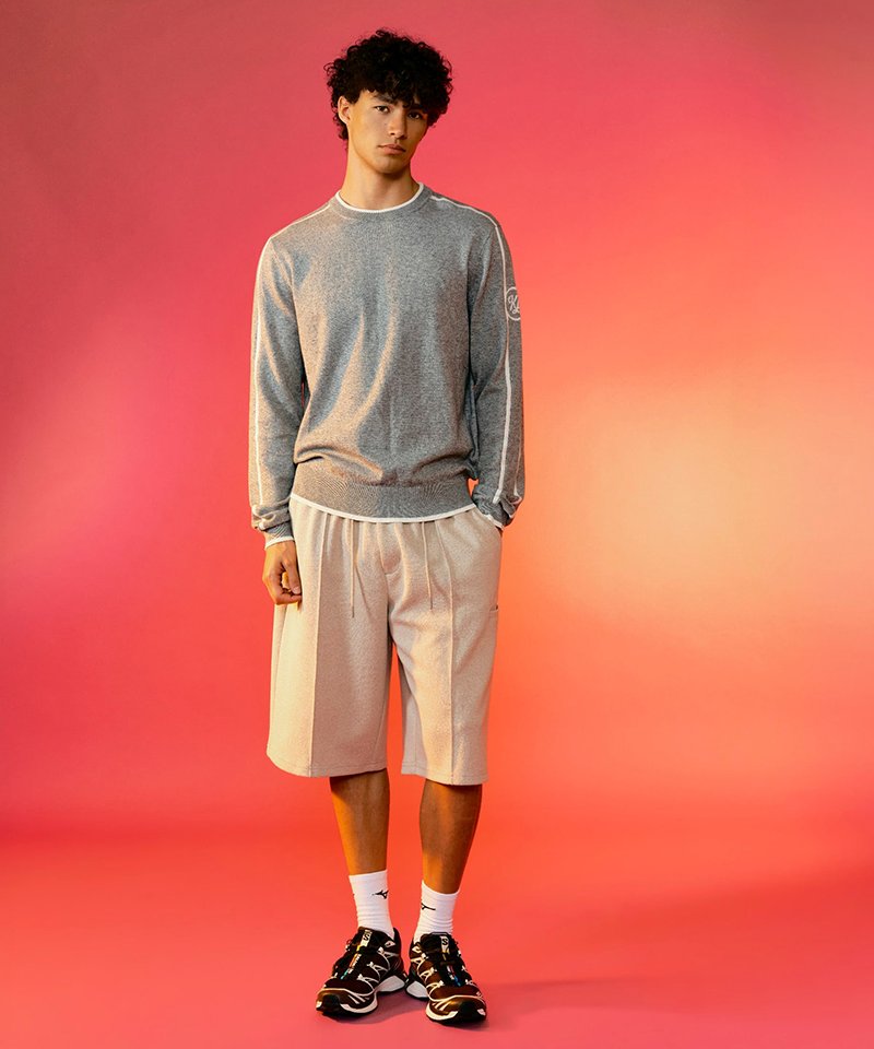 Men's Knit-Structured Shorts
