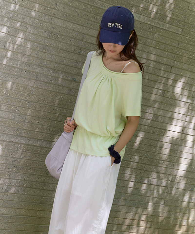 Monday Flow Flow Layer Jersey Top - Lime