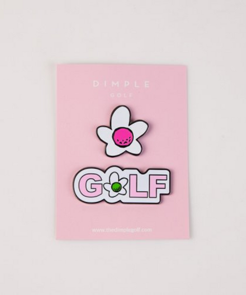 DM Golf Flower Ball Marker