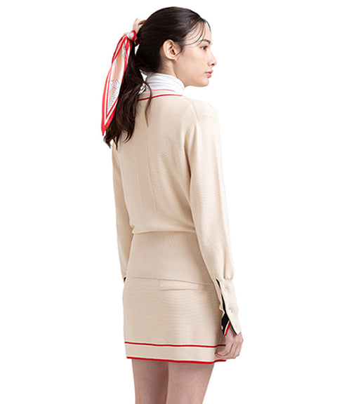 AVEN Classic Field Cardigan - Beige