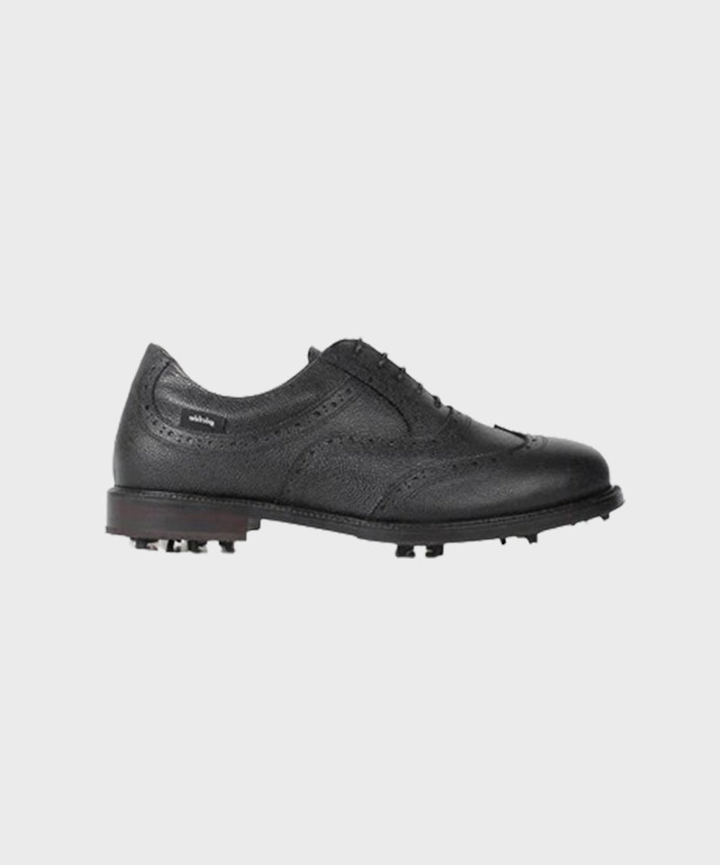 Giclee Unisex Classy Premium Leather Golf Shoes - Black