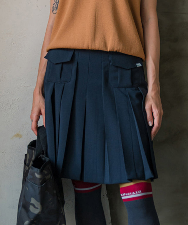 BENECIA 12 Retro Middle Culotte - Navy