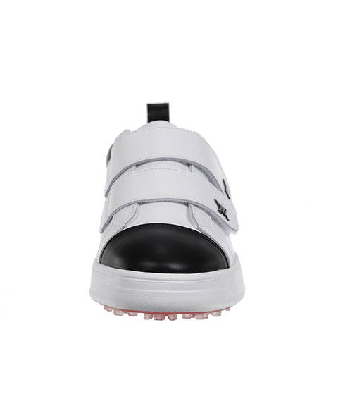 [Warehouse Sale] ANEW Golf: Women's Color Block Double Velcro Sneakers - Black