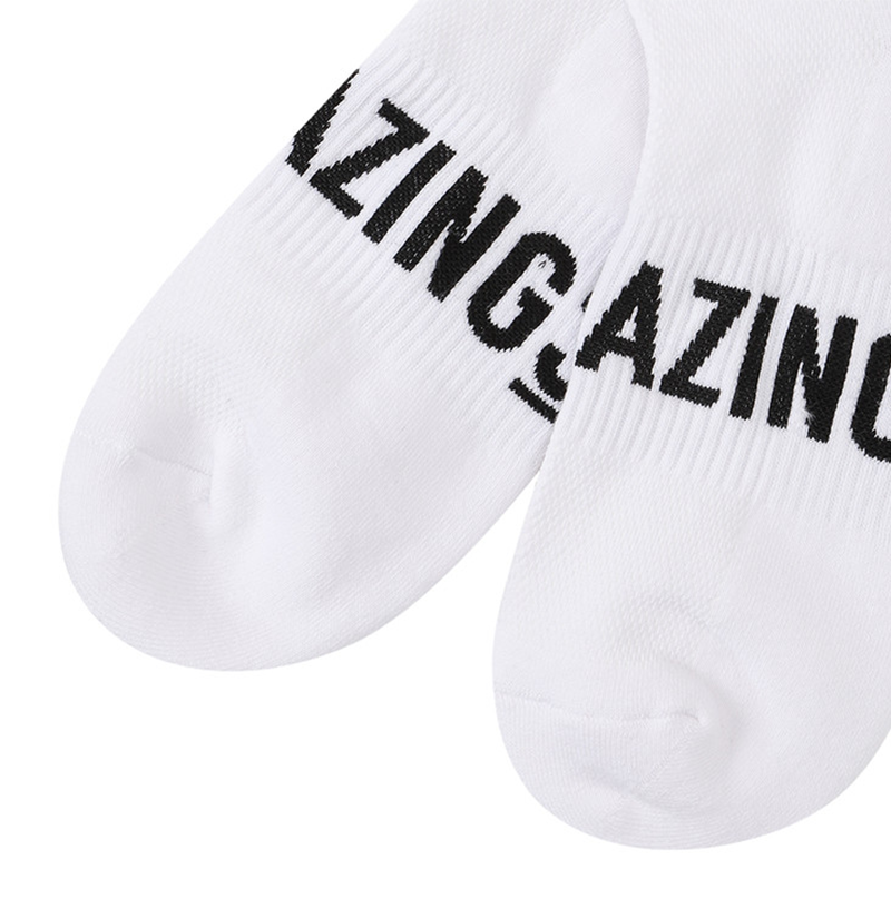 Amazing Cre Label Point Logo Socks - 4 Colors