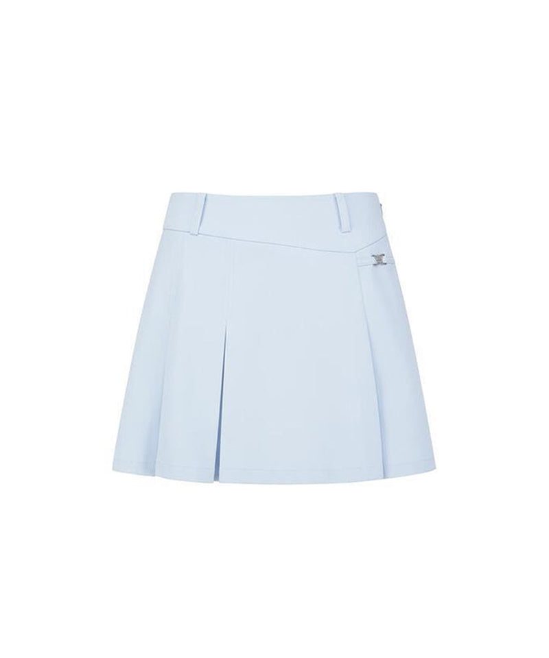 ANEW Golf Women's SM Back Pleated Skirt - Light Blue