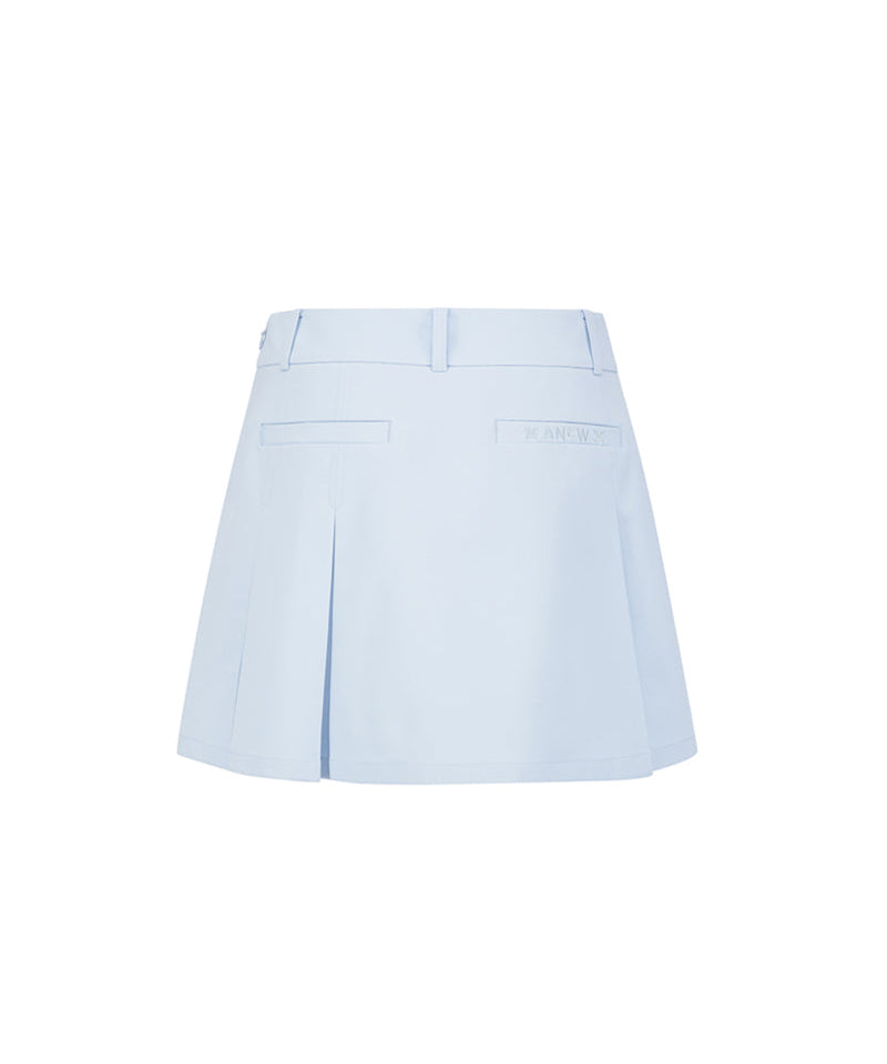 ANEW Golf Women's SM Back Pleated Skirt - Light Blue