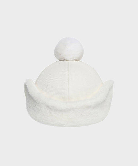 WideAngle: Co Fur Winter Cap L - Off-White