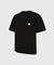 KANDINI Round T-Shirt (Unisex) - Black
