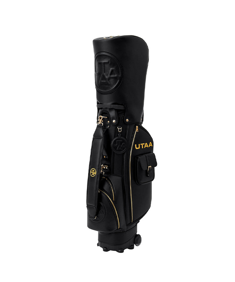 UTAA Golden Stud Flash Caddy Bag - Black