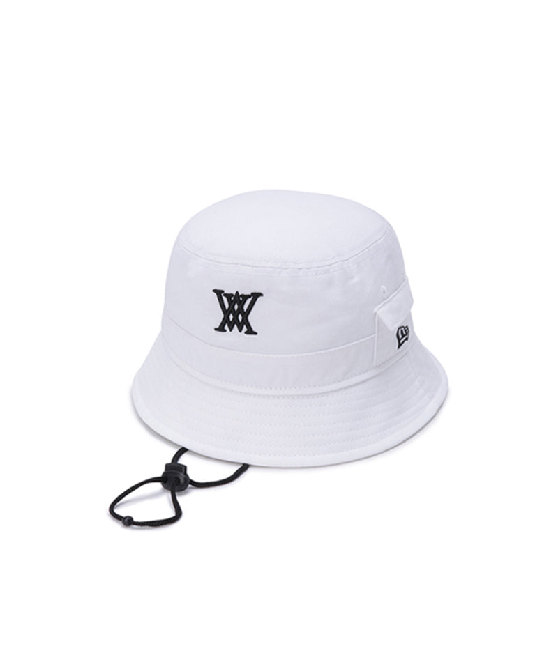 ANEW X NEWERA: NB Cotton Bucket Hat - White