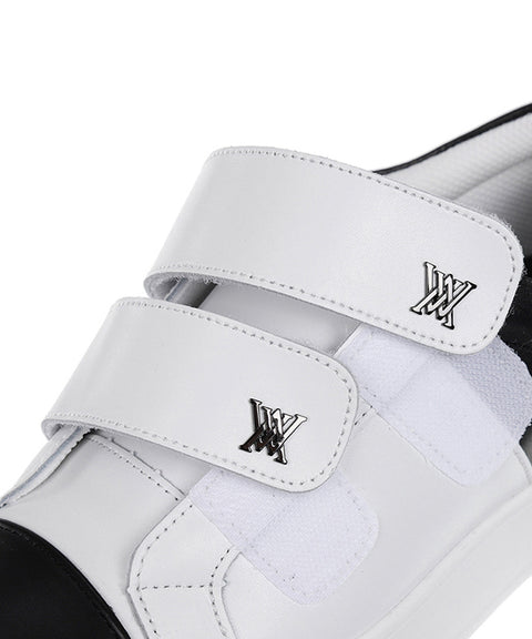 [Warehouse Sale] ANEW Golf: Women's Color Block Double Velcro Sneakers - Black