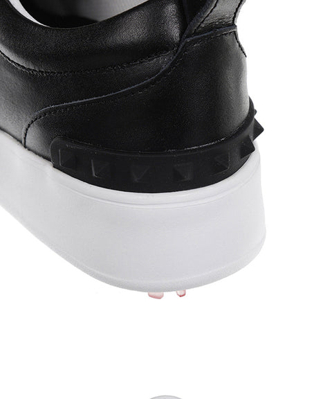[Warehouse Sale] ANEW Golf: Women's Color Block Double Velcro Sneakers - Black