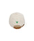 CREVE NINE: Script Logo Corduroy Ball Cap - Ivory