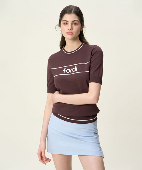 FORDI Elastic Band Skirt - Baby Blue