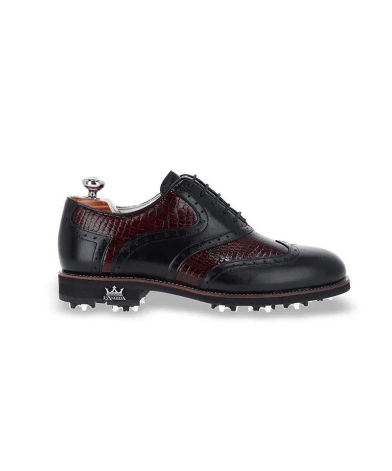 Firenze Black & Bordeaux - Men