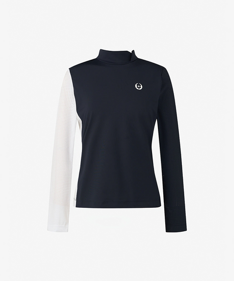 GFJ Golf Women's Mesh Long Sleeve - Black
