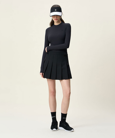 FORDI Innercap Golji Mockneck T-Shirt - Black