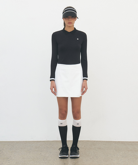 [Warehouse Sale] FORDI Kara Golji Long Sleeve T-Shirt - Black