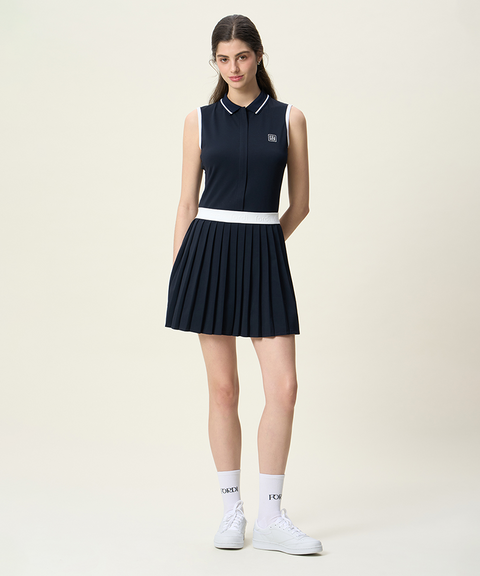 FORDI Kara Sleeveless One Piece - Navy