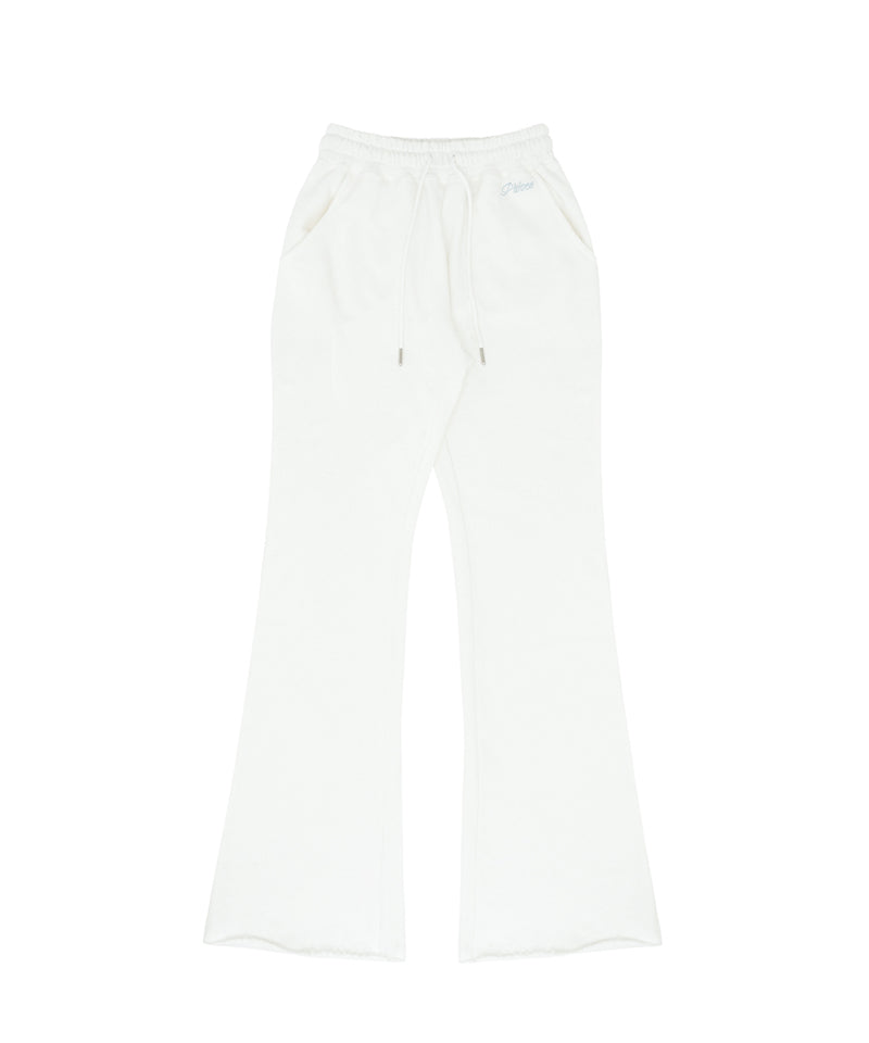 PIV'VEE Bootcut Sweatpants - Cloud White