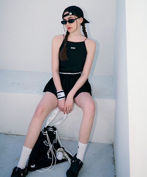 KANDINI Short Length Active Leggings - Black