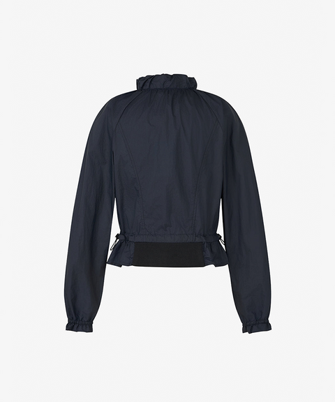 GFJ Golf Women's Stand-neck Windbreaker - Black
