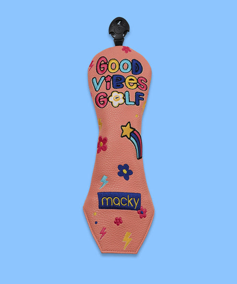 MACKY Golf: Good Vibe Utility Cover - Coral