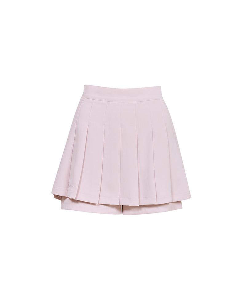 J.Jane Pleats Skirt Pants - Pink
