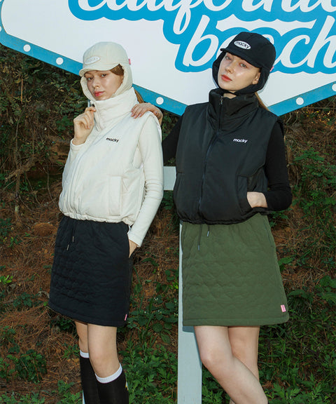 MACKY Golf: Padded Banding Skirt -  Black