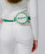 CREVE NINE: Women's Logo Embroidered Pants - Ivory