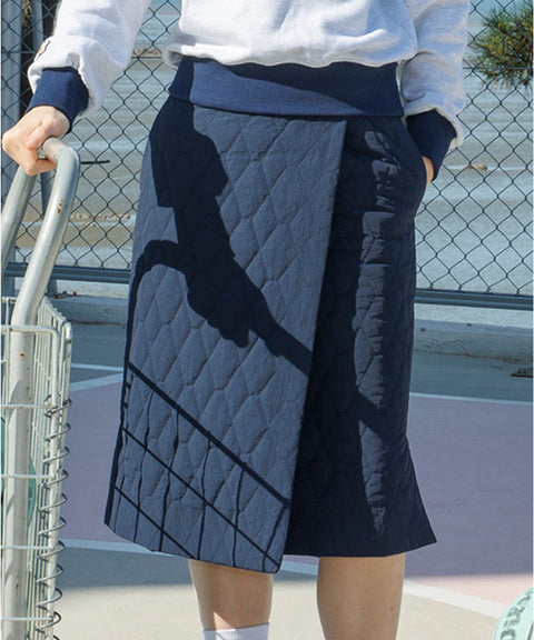 MACKY Golf: Always Macky Long Skirt - Navy