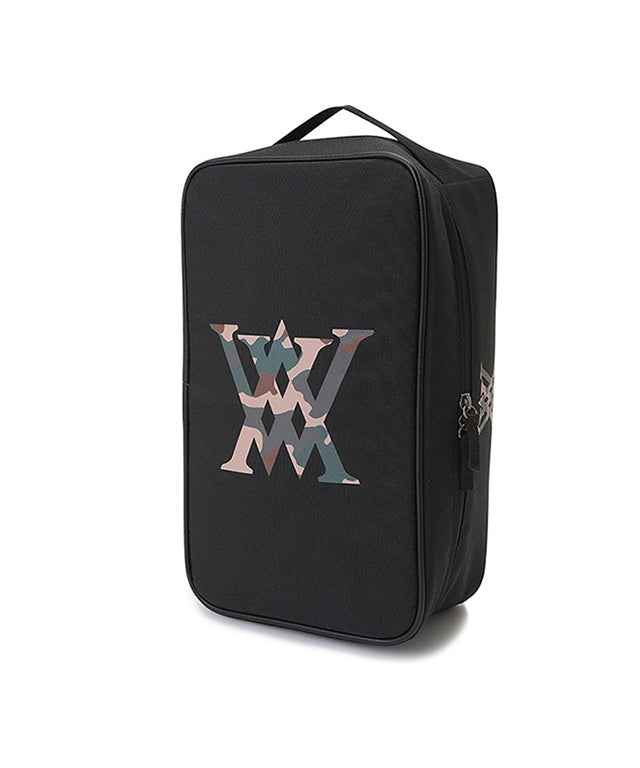 ANEW Golf: Camo Logo Shoe Case - Black