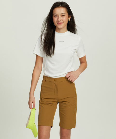 Monday Flow Light Stretch Bermuda - Camel